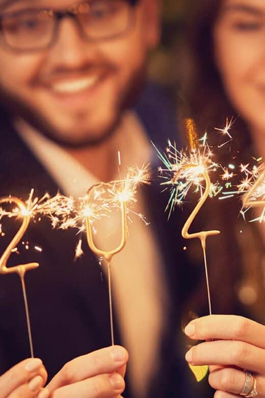 Two Beautiful couples celebreating New years in Charleston SC